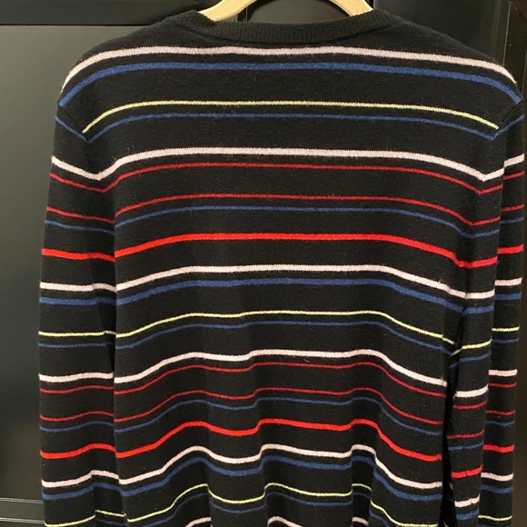 Equipment Cashmere Sweater SzL *classic stripes - Picture 2 of 8